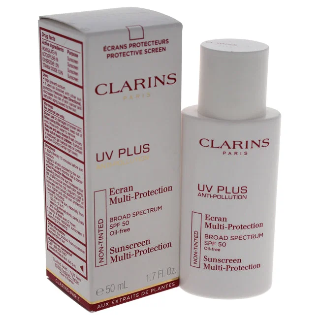 sea-safe sunscreen-UV Plus Ecran Multi-Protection SPF 50 by Clarins for Unisex - 1.7 oz Sunscreen