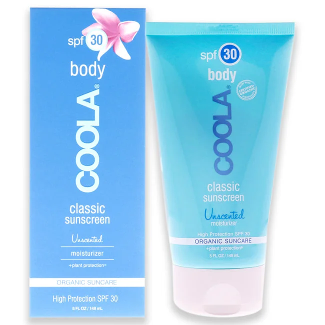 sensitive skin sunscreen-Coola Classic Body Sunscreen Lotion SPF 30 - Unscented by Coola for Unisex - 5 oz Sunscreen