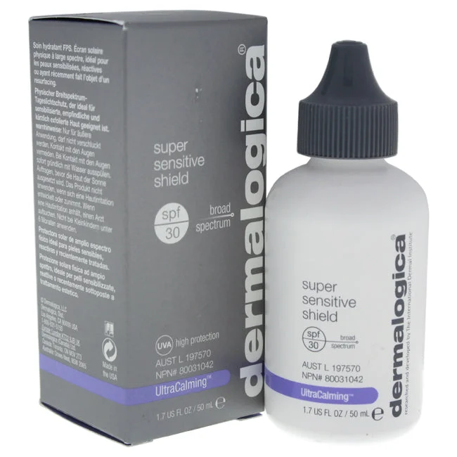 non-irritating sunscreen-Dermalogica Super Sensitive Shield SPF 30 by Dermalogica for Unisex - 1.7 oz Sunscreen