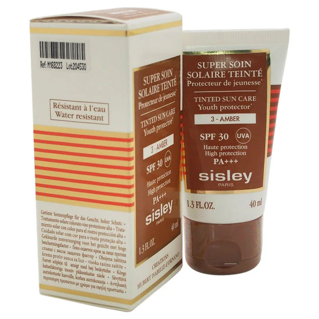 fast-absorbing sunscreen-Super Soin Solaire Tinted Sun Care SPF 30 - 3 Amber by Sisley for Women - 1.3 oz Sun Care