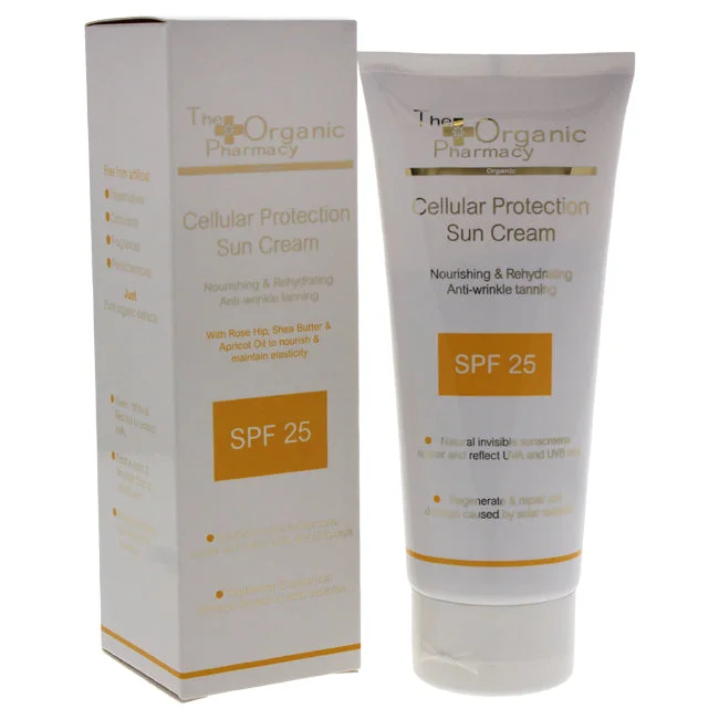 non-clogging sunscreen-The Organic Pharmacy Cellular Protection Sun Cream SPF 25 by The Organic Pharmacy for Women - 3.3 oz Sunscreen