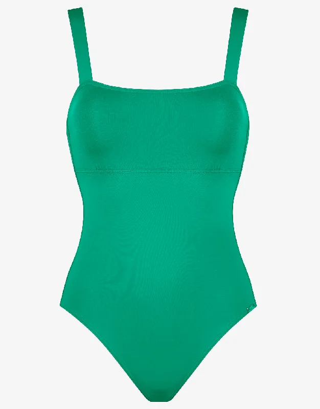 Softline Square-Shaped Swimsuit - Verdant