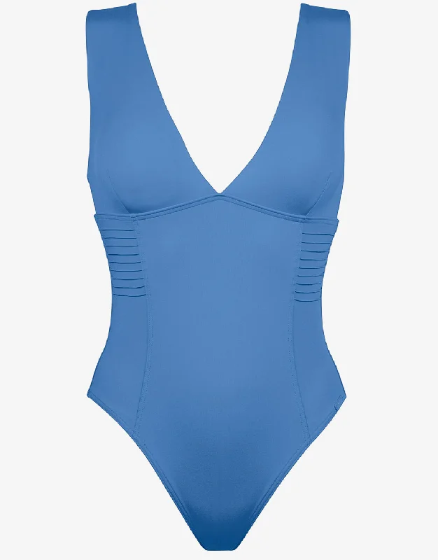 Softline V Neck Swimsuit - Air