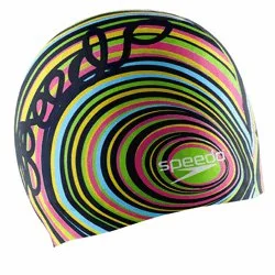 chic linen sun hat-SPEEDO Spiral Silicone Cap