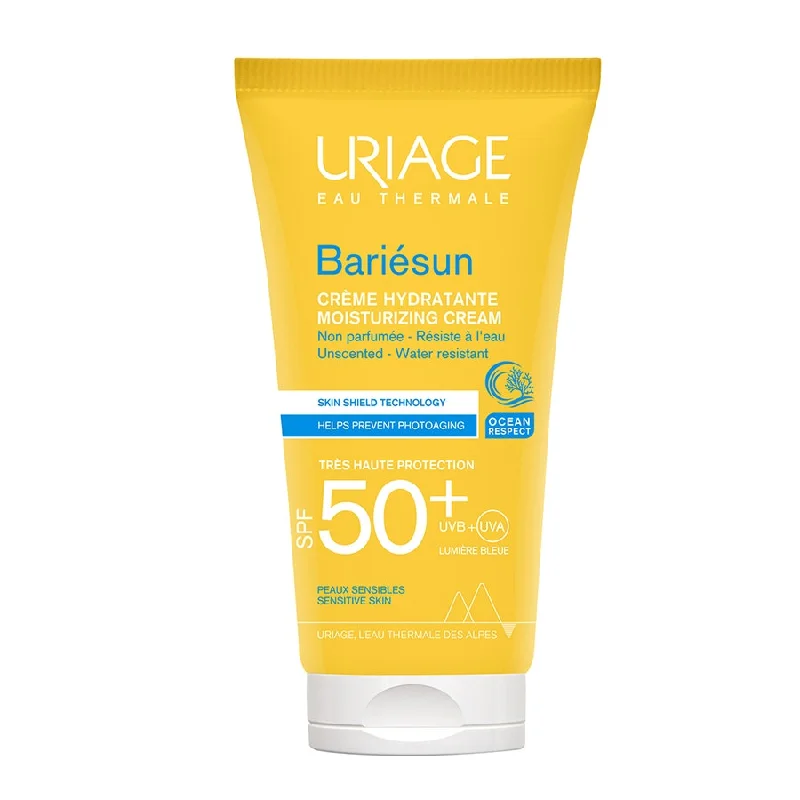 matte mineral sunscreen-Spf 50+ Fragrance-free Very High Protection Cream 50ml Bariesun Uriage