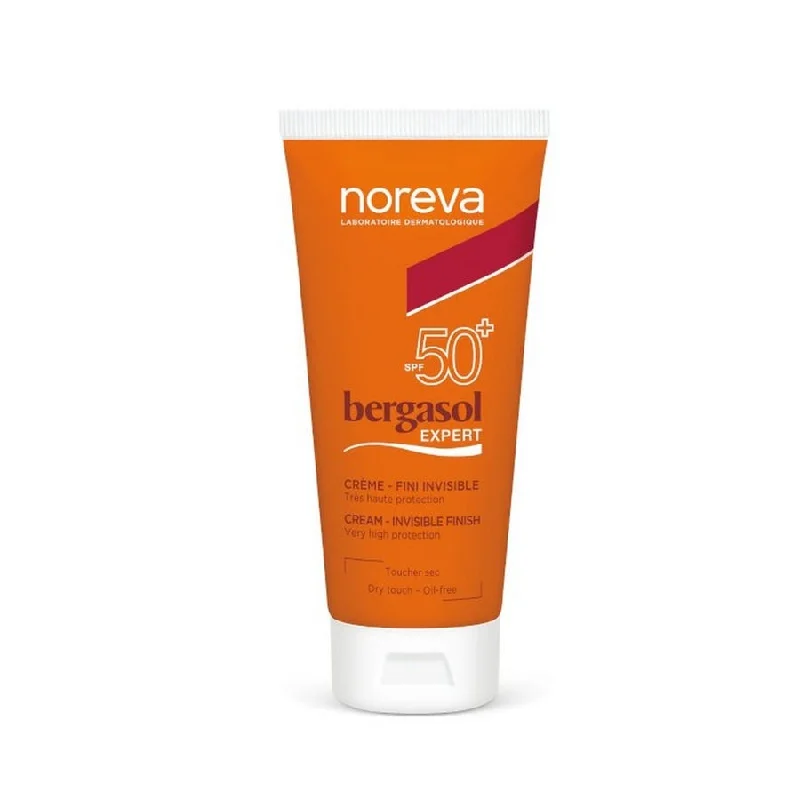 gentle skin sunscreen-Spf50+ Sun Cream 50ml Bergasol Expert Invisible Finish Bergasol