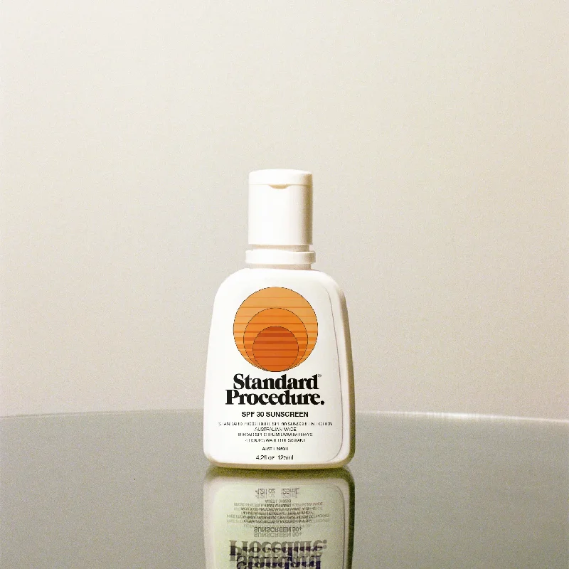 non-sticky sunscreen-Standard Procedure - SPF 30 Sunscreen, 125ml