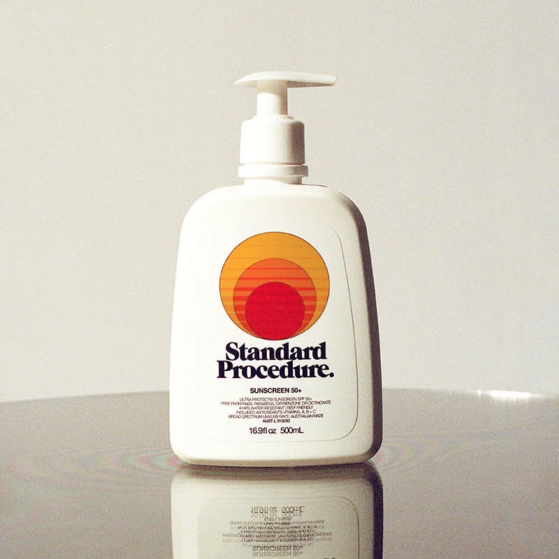 matte finish sunscreen-Standard Procedure - SPF 50+ Sunscreen, 500ml