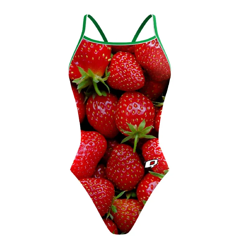 Strawberry - Sunback Tank Swimsuit