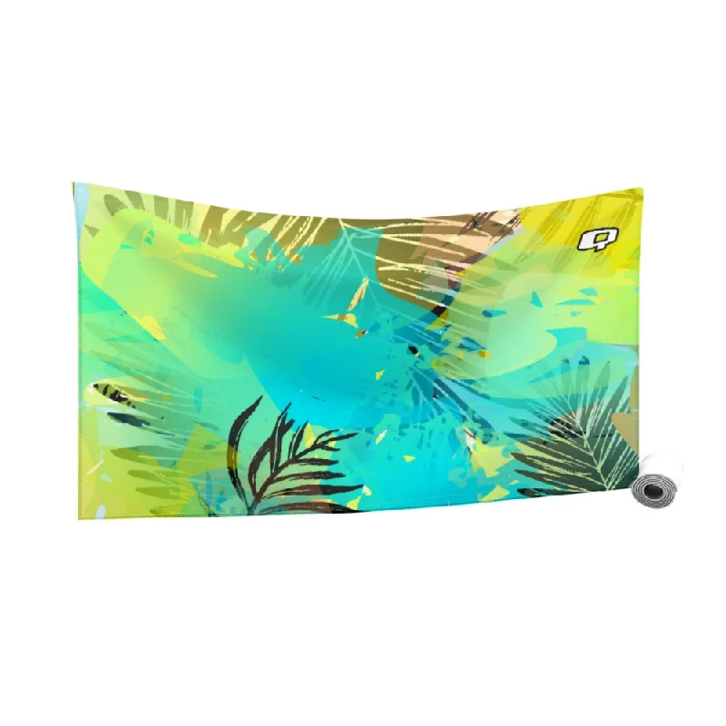 Summer Mint Microfiber Swim Towel