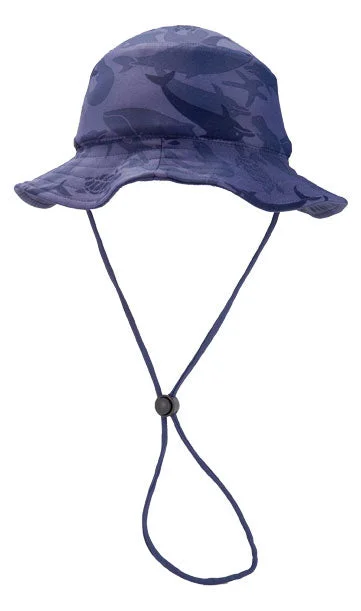 stylish wide-brim sun hat-SUNBUSTERS Boys Reversible Bucket Sun Hat