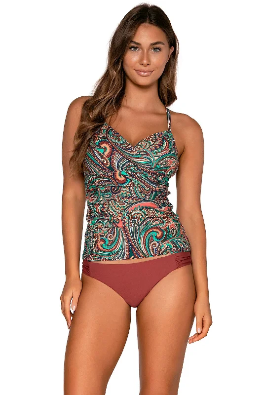 supportive underwire swimwear-Sunsets Andalusia Serena Tankini