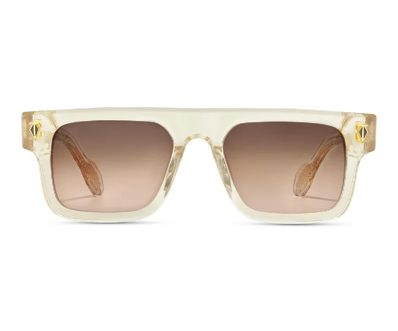 durable plastic sunglasses-959 9AC CHAMPAGNE 54