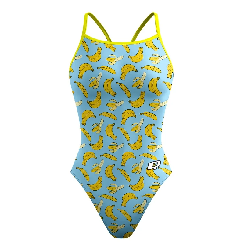 This Suit is Bananas Skinny Strap Swimsuit