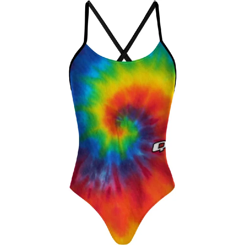 Tie Dye - Tieback One Piece Swimsuit