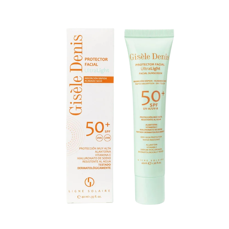 SPF 100 sunscreen spray-Gisele Denis Ultralight Facial Sunscreen SPF 50+ 40ml