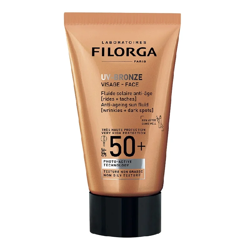 everyday sunscreen SPF 50-Uv-bronze Anti Aging Sun Fluid Spf50+ 40ml Uv-Bronze SPF50+ Filorga