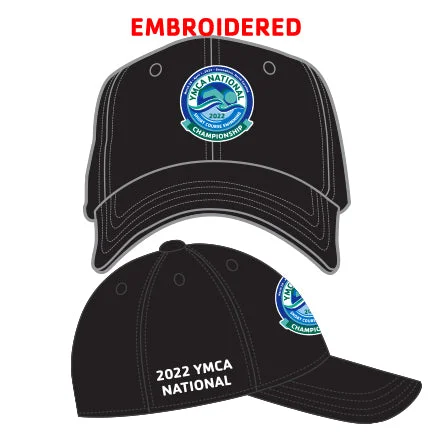 breathable straw sun hat-YMCA National Championship - New Era Baseball Caps